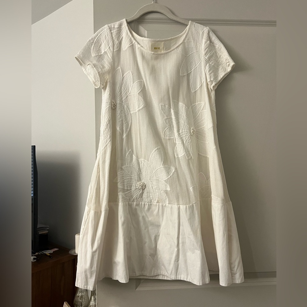 Maeve white sundress